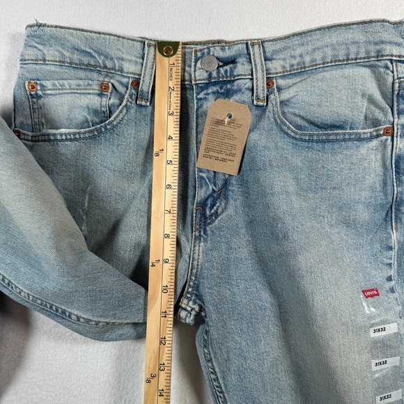 Levis Jeans Mens 31 Blue 511 Straight Light Wash NWT - Picture 10 of 14
